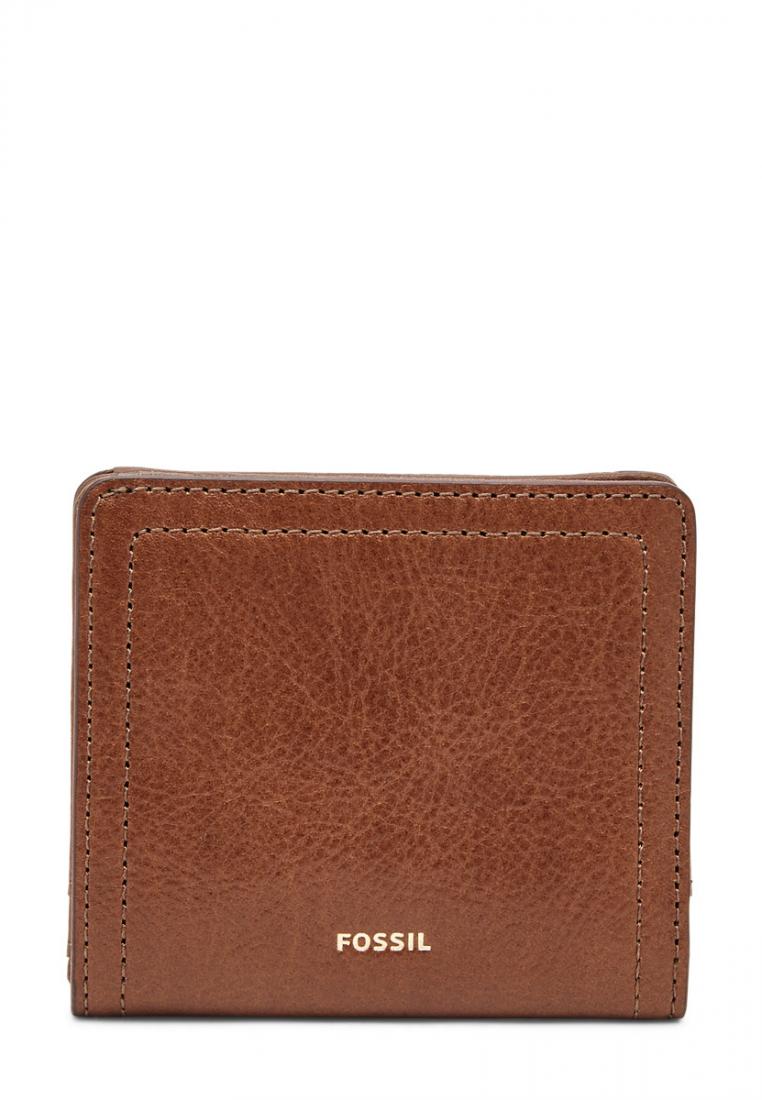 Fossil Logan Small RFID Bifold Brown - SL7829-200 - Dompet Wanita