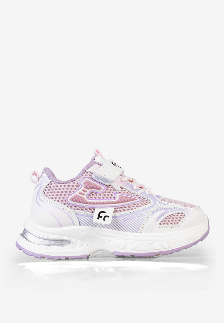 Fransisca Renaldy Sepatu Sneakers Anak Unisex Casual Shoes Sporty Anti Slip K.Zuko warna Purple