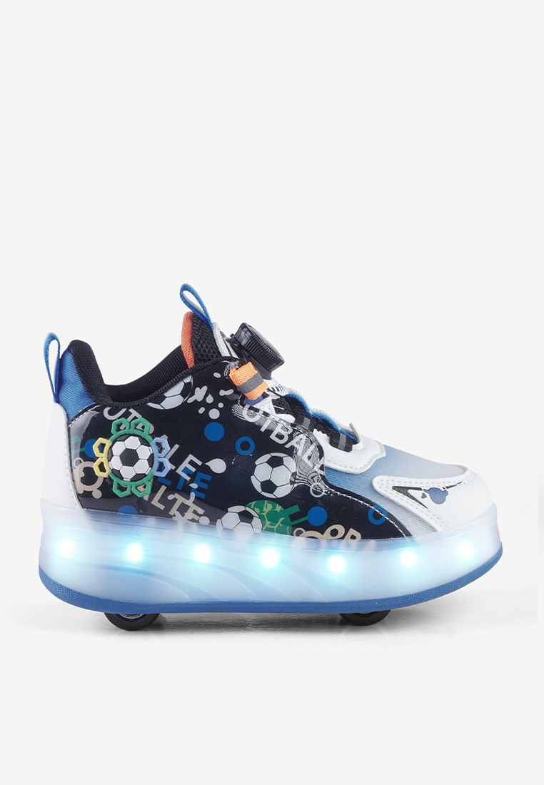 Fransisca Renaldy Sepatu Sneakers Roda LED Anak Perempuan Lepas Pasang T.Skate 05