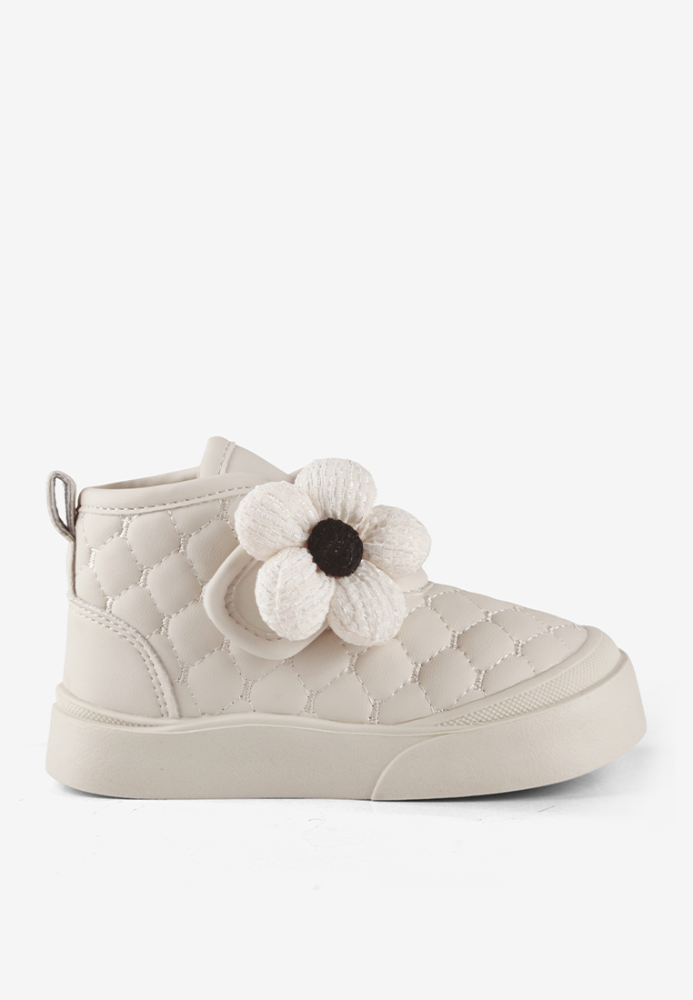 Fransisca Renaldy Sepatu Boots Flower Bunga Anak Perempuan Autumn Winter B.Kimiko