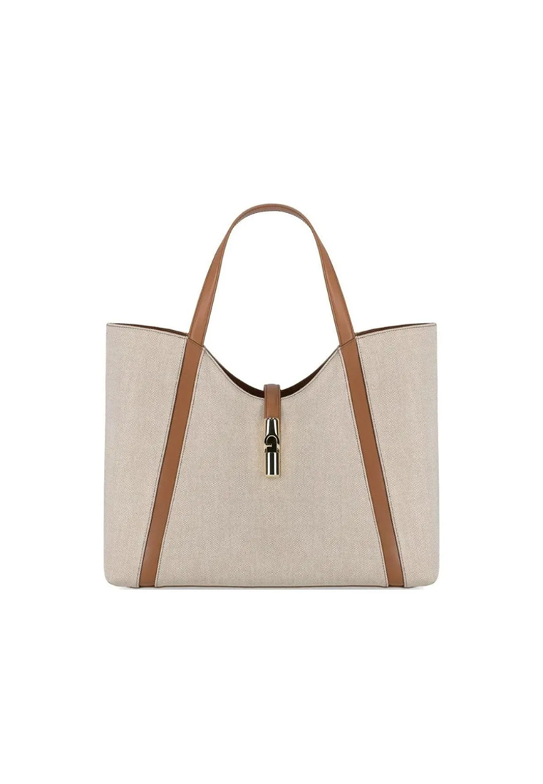 Furla Ladies' Handbag Light in Brown Beige WB01729 BX3542