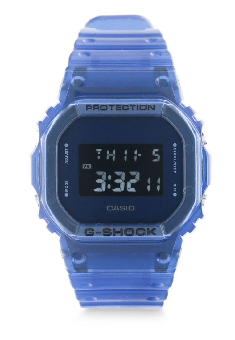 G-Shock Casio G-SHOCK Jam Tangan Pria - Blue - Resin - DW-5600SB-2DR