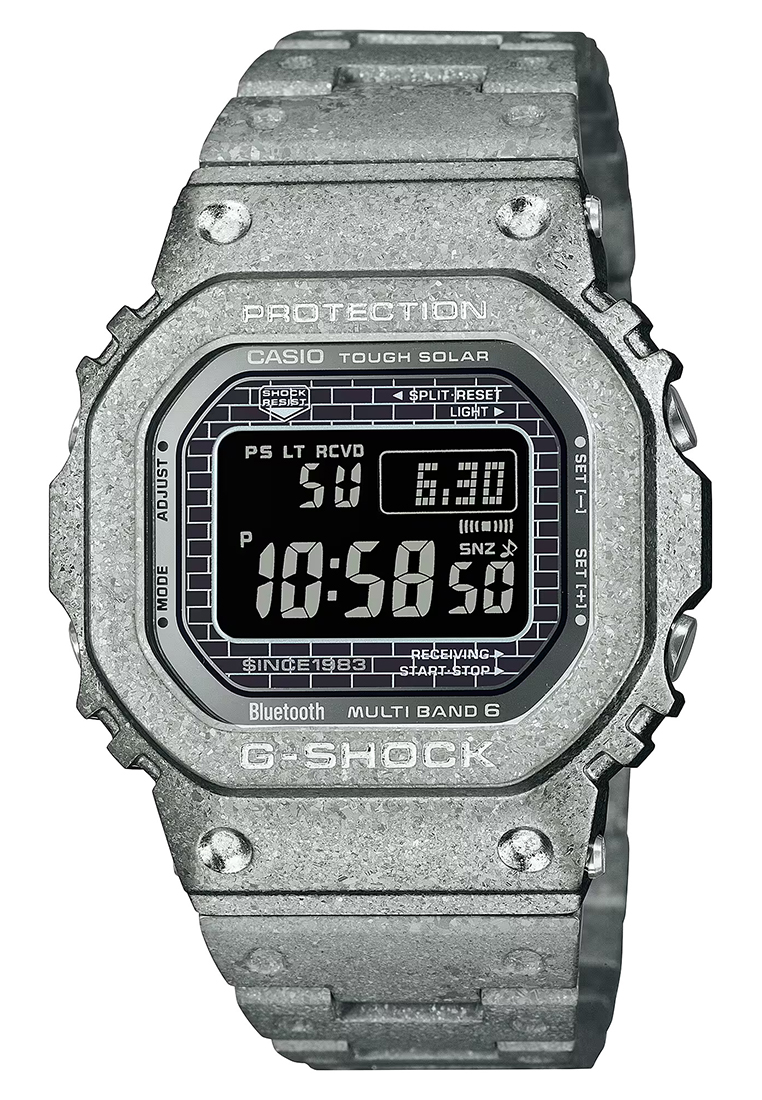 G-SHOCK 40th Anniversary Recrystallized - Jam Tangan Pria - Full Logam 5000 Series - GMW-B5000PS-1D