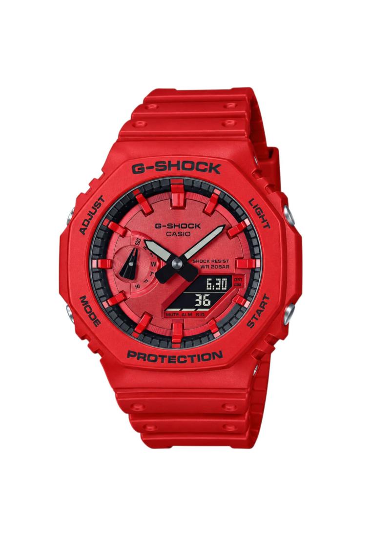 G-Shock Casio G-Shock  GA-2100RRB-4ADR  Merah Dial Black