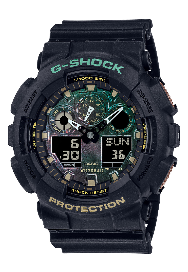 G-Shock Analog Digital GA-100RC-1A - Jam Tangan Pria - Resin Strap