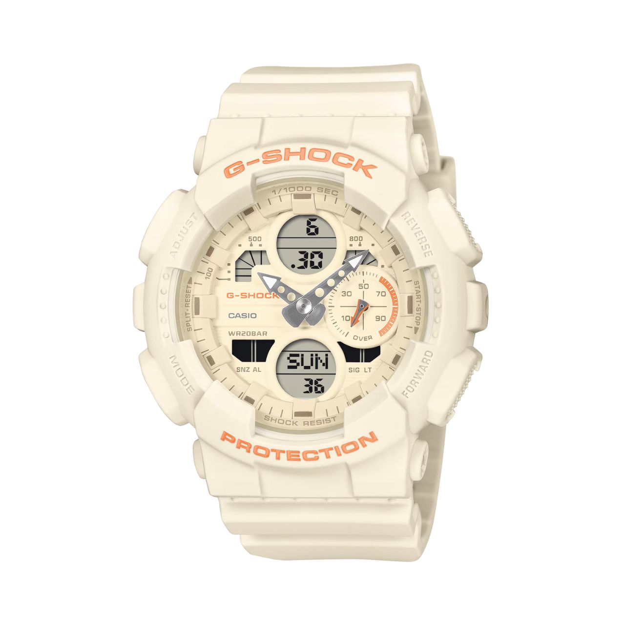 G-Shock Casio G-Shock Jam Tangan Wanita - White - Resin - GMA-S140-7ADR
