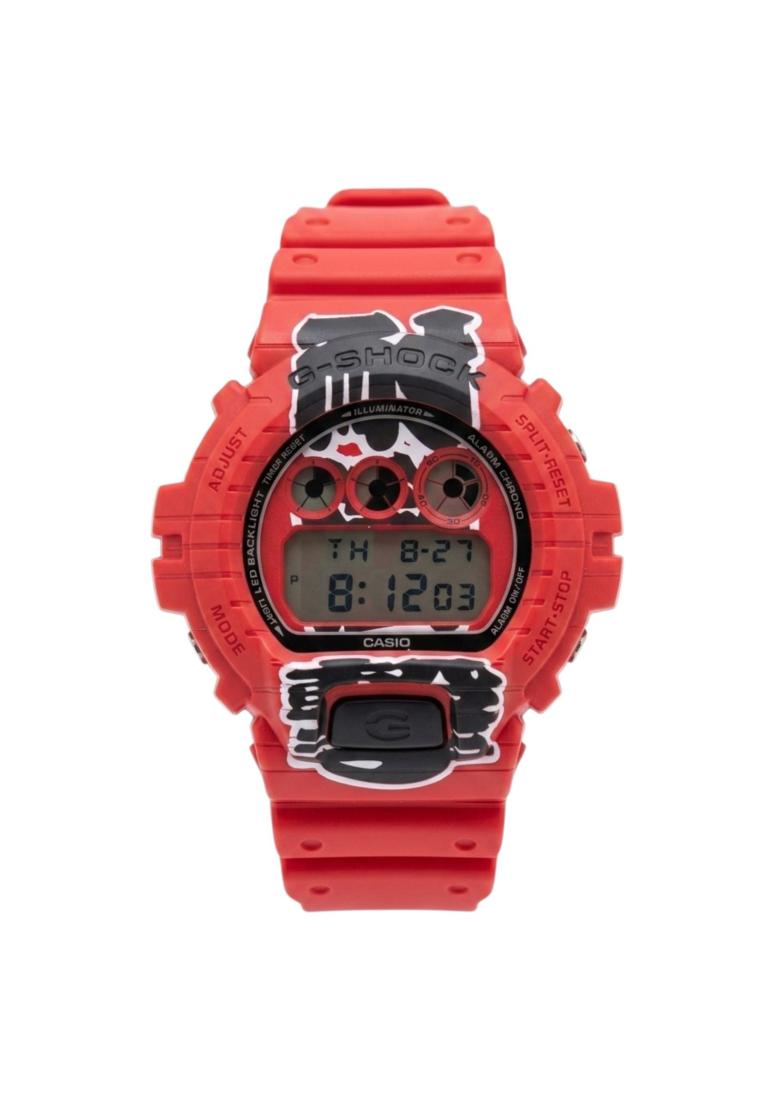 G-Shock Casio G-Shock DW-6900AKA-4DR Limited Karet Merah Cowok