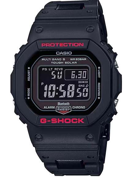 G-SHOCK Men GW-B5600HR-1DR Resin Black Solar Powered
