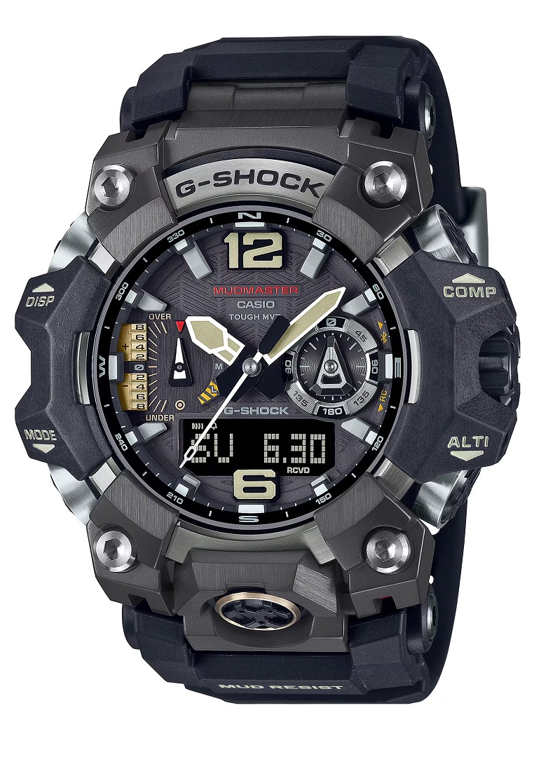 G-SHOCK Men GWG-B1000-1A Mudmaster Resin Black Solar Powered