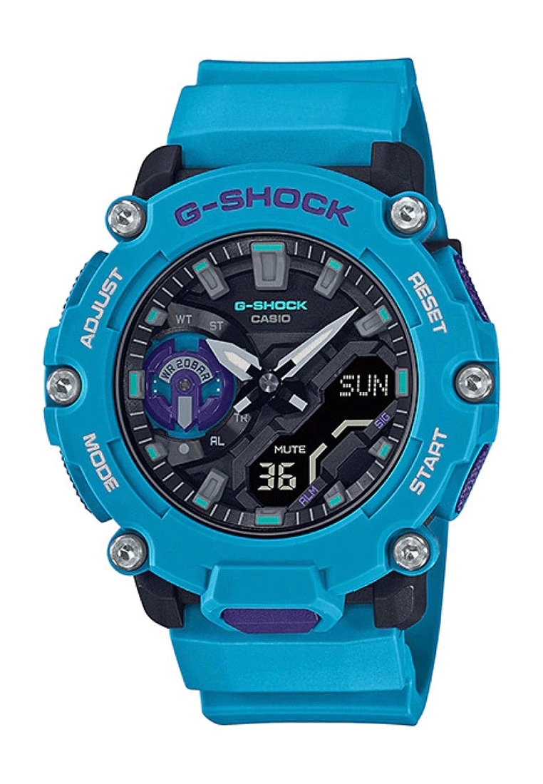 G-Shock Casio G-SHOCK Jam Tangan Pria - Blue - Resin - GA-2200-2ADR