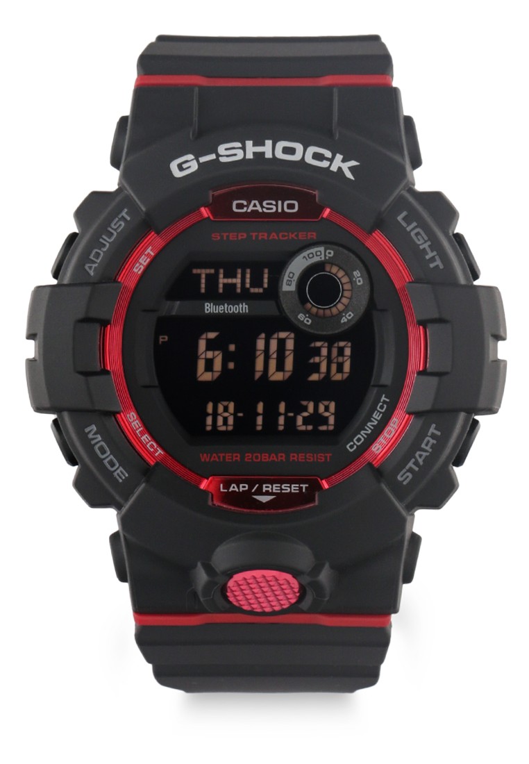 G-SHOCK Casio G-SHOCK Jam Tangan Pria - Black Red - Resin - GBD-800-1DR
