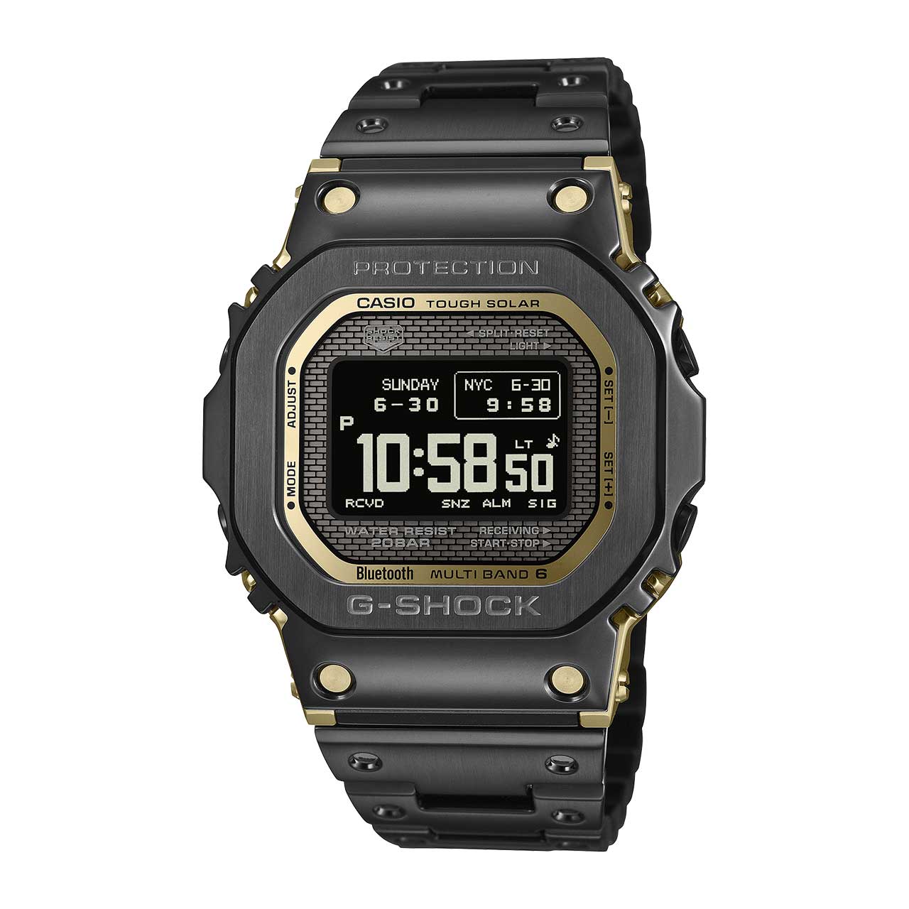 G-Shock Casio G-Shock Jam Tangan Pria - Black Gold - Stainless Steel - GMW-BZ5000BD-1DR