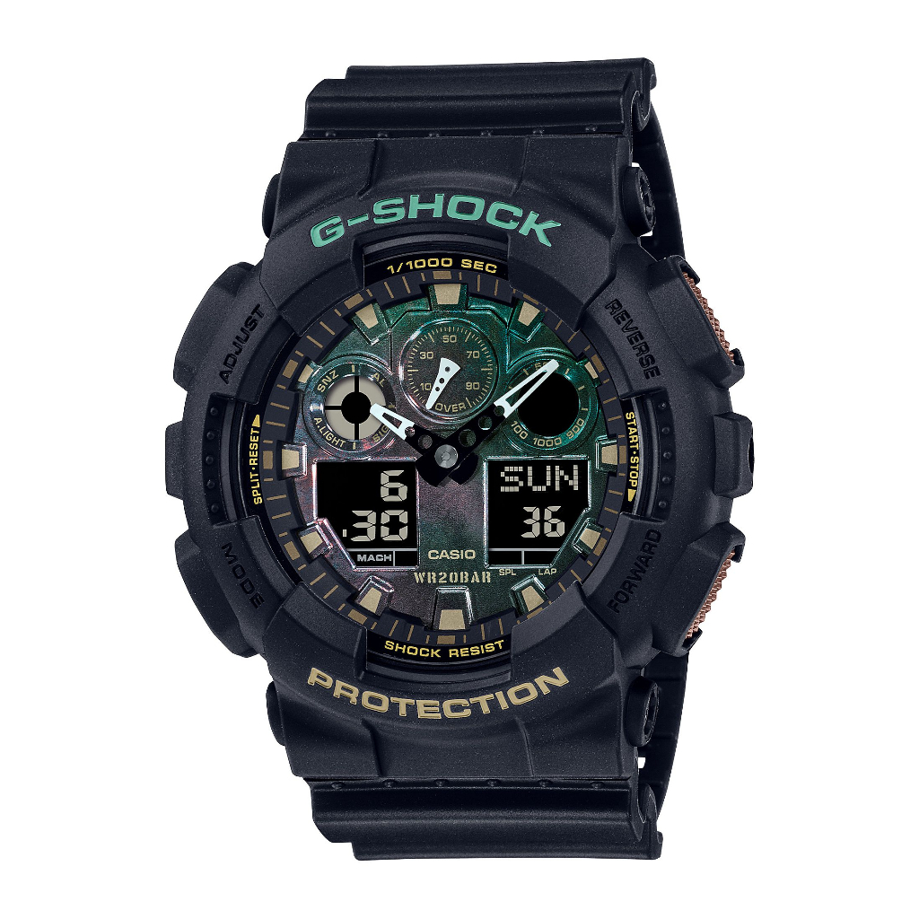 G-Shock Casio G-Shock Jam Tangan Analog Digital Pria Original GA-100RC-1ADR