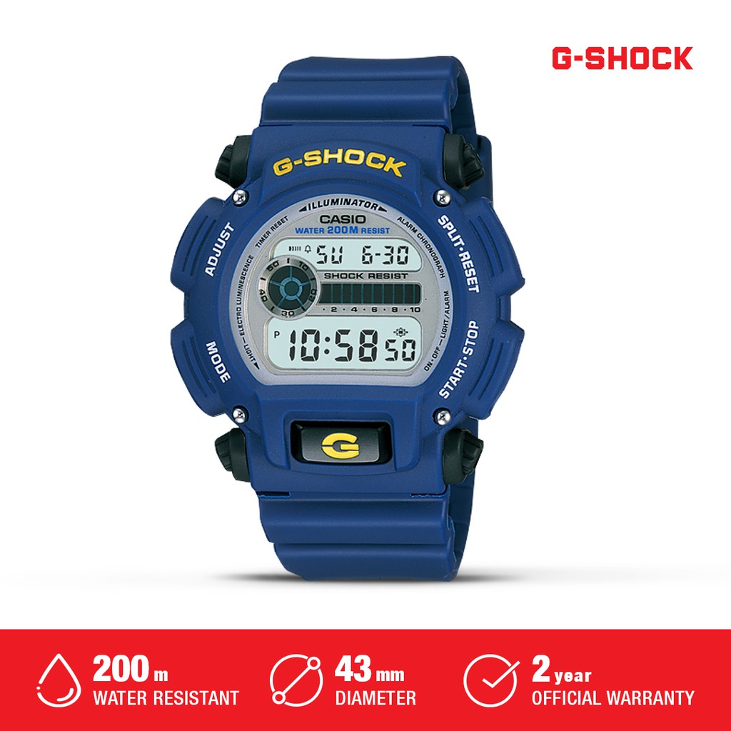 G-Shock Casio G-Shock Water Resistant Original Jam Tangan Pria DW-9052-2VDR