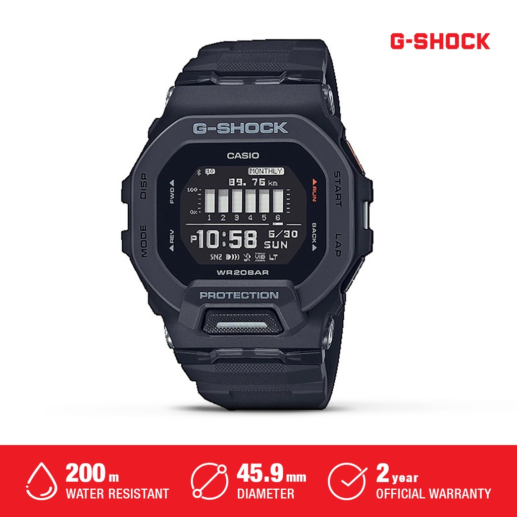 G-Shock Casio G-Shock Jam Tangan Pria Digital Original GBD-200-1DR