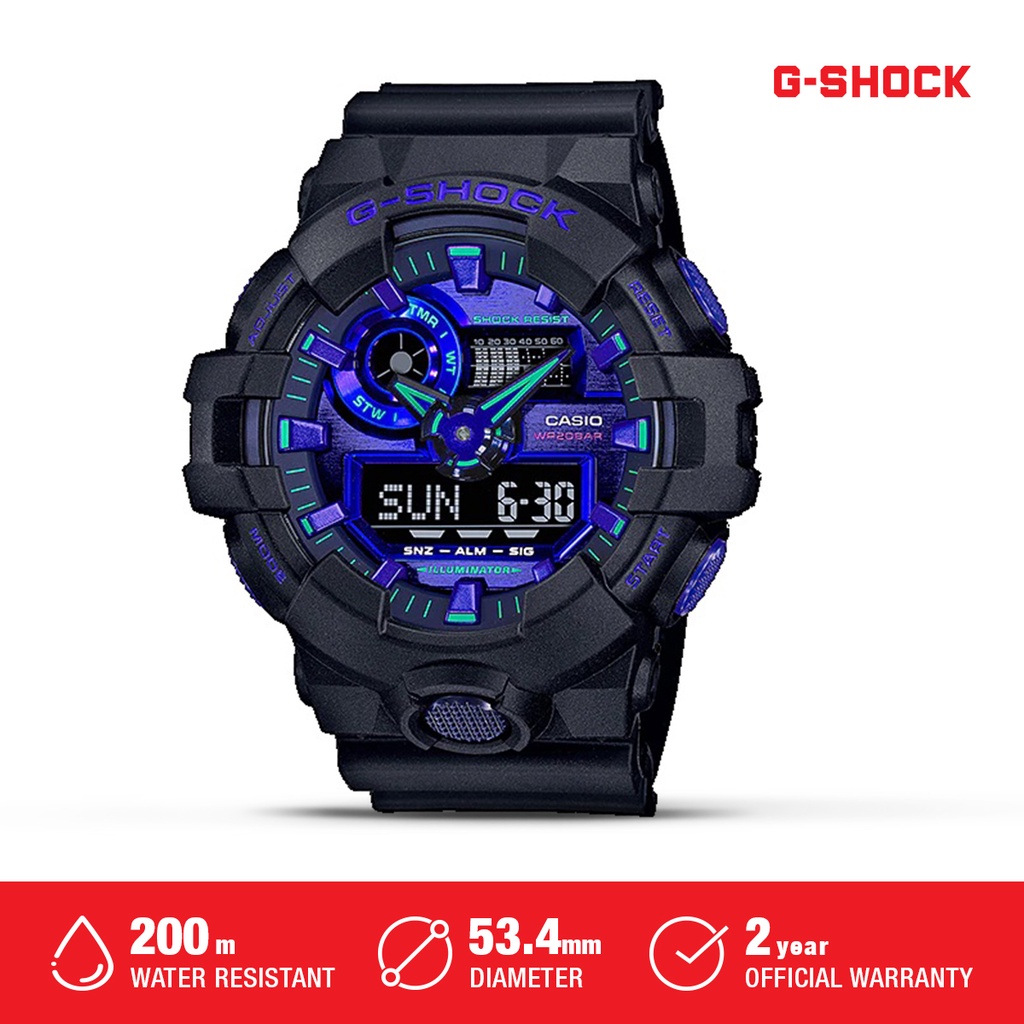 G-Shock Casio G-Shock Jam Tangan Pria Analog Digital GA-700VB-1ADR Original