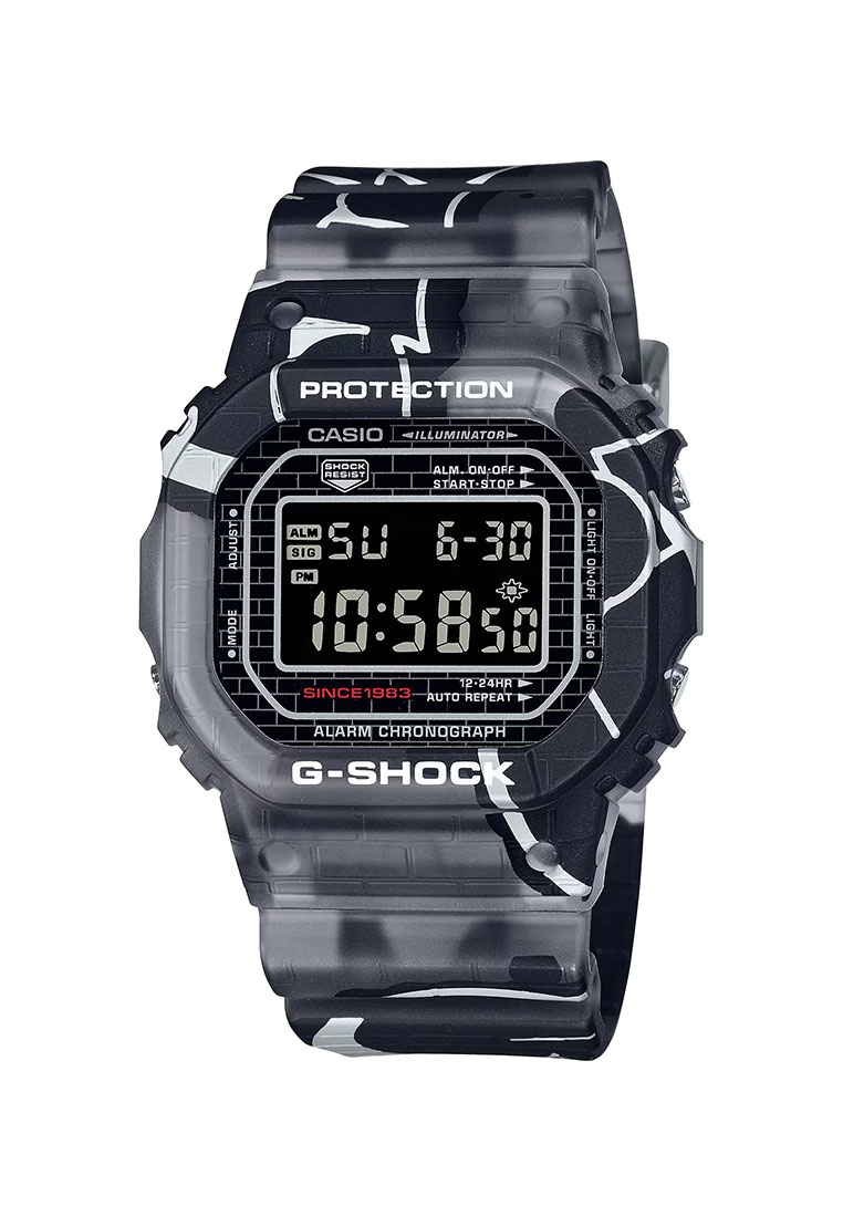 G-Shock Casio G-Shock Jam Tangan Pria - Black - Resin - DW-5000SS-1DR