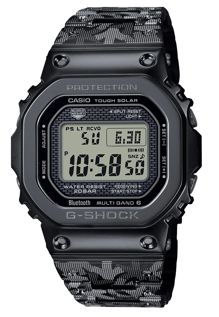 G-SHOCK Men GMW-B5000EH-1 Stainless steel