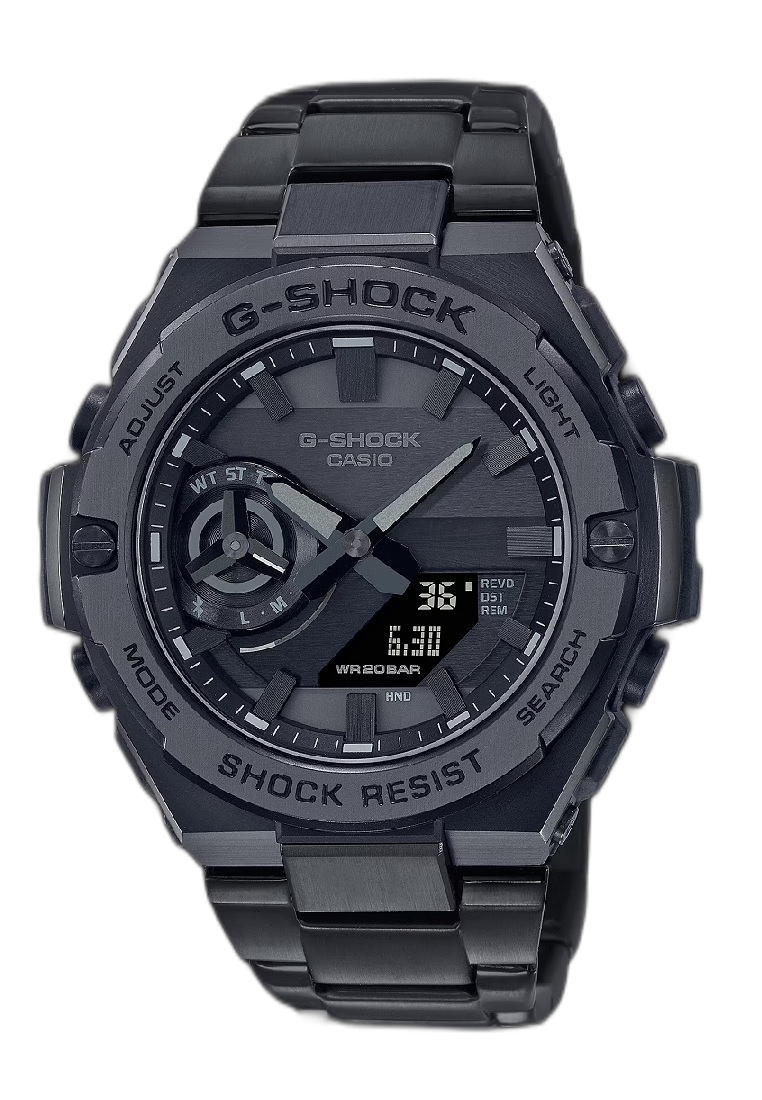 G-SHOCK men GST-B500BD-1A Stainless steel
