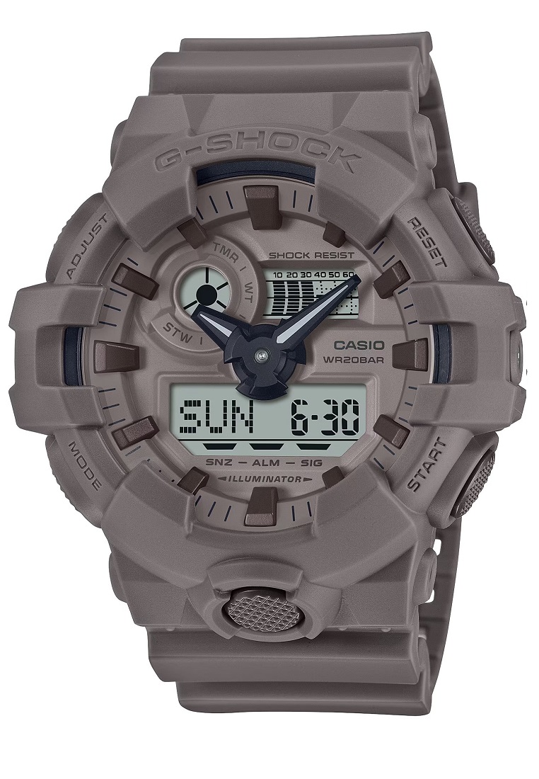 G-SHOCK Men GA-700NC-5A Brown Resin