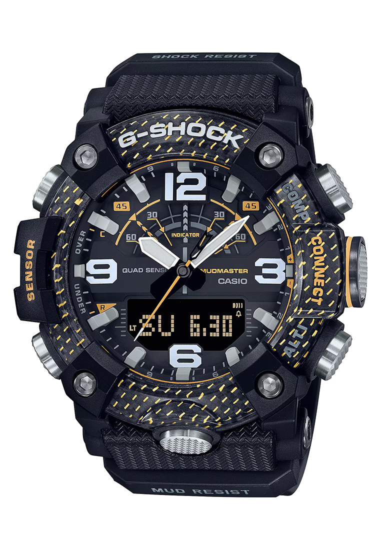 G-Shock Master Of- G-Land Mudmaster - Jam Tangan Pria - Black - GG-B100Y-1A