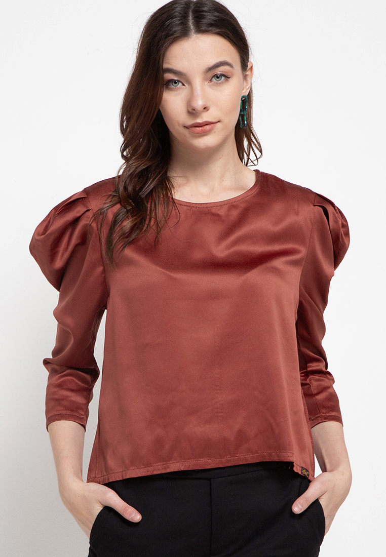 Gaff Blouse Lengan Panjang Sienta