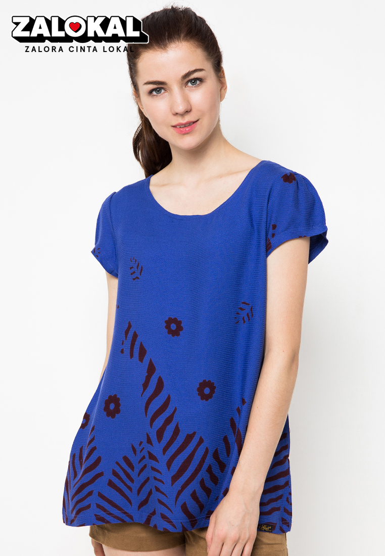 Gaff Blouse Print Flower