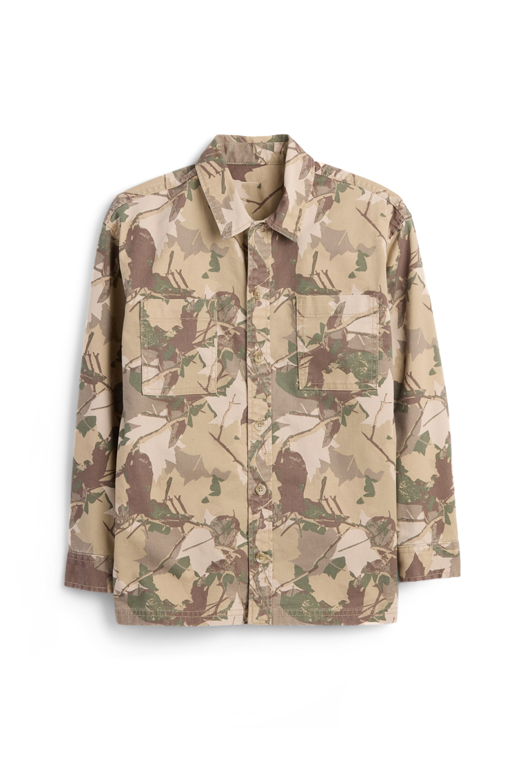 Gap Camo Shirt Jacket
