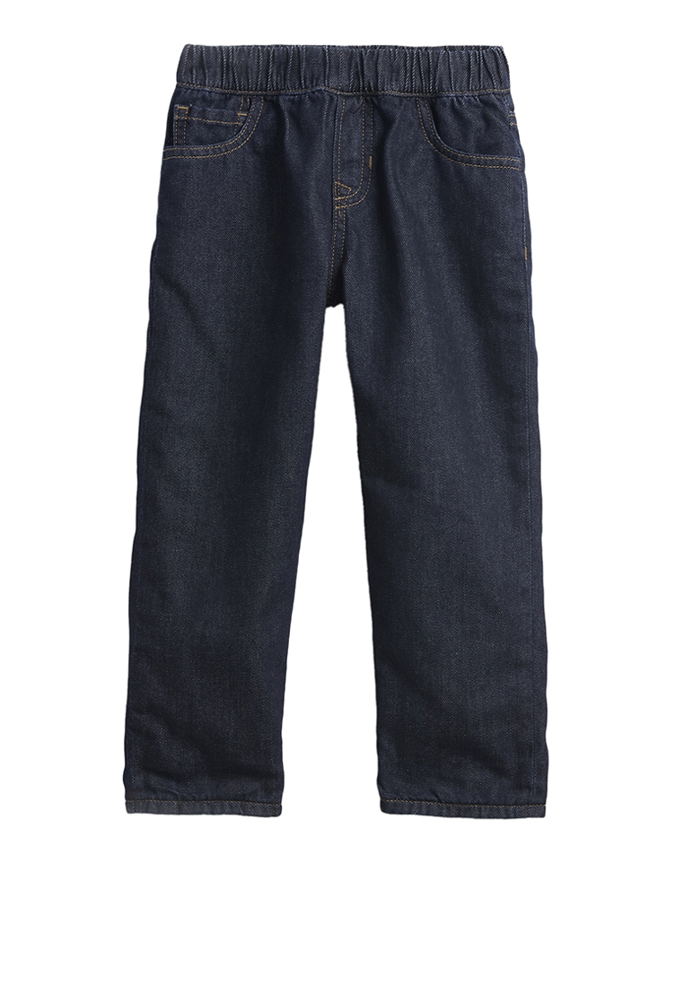 GAP Flannel-Lined Baggy Jeans