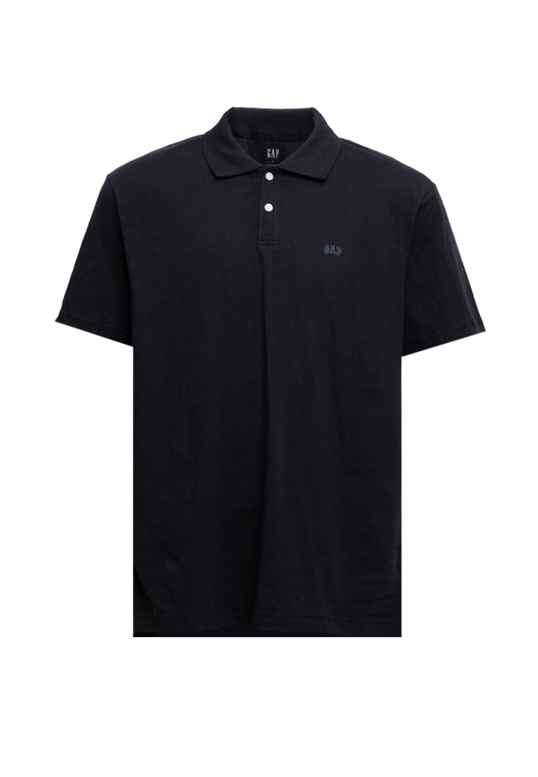 gap black polo shirt