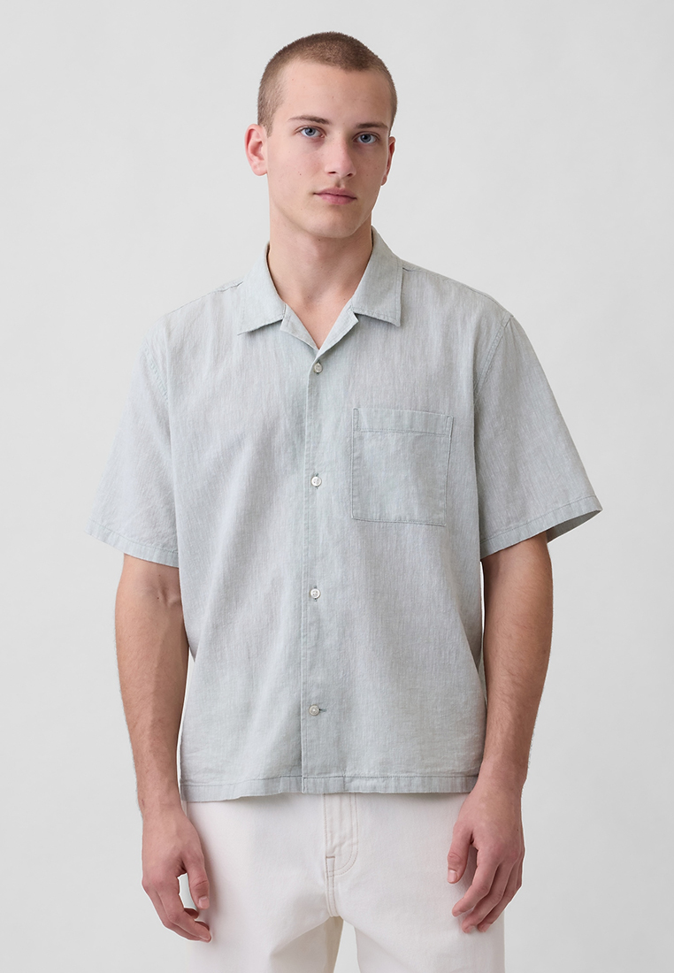 GAP Short Sleeves Linen Shirt