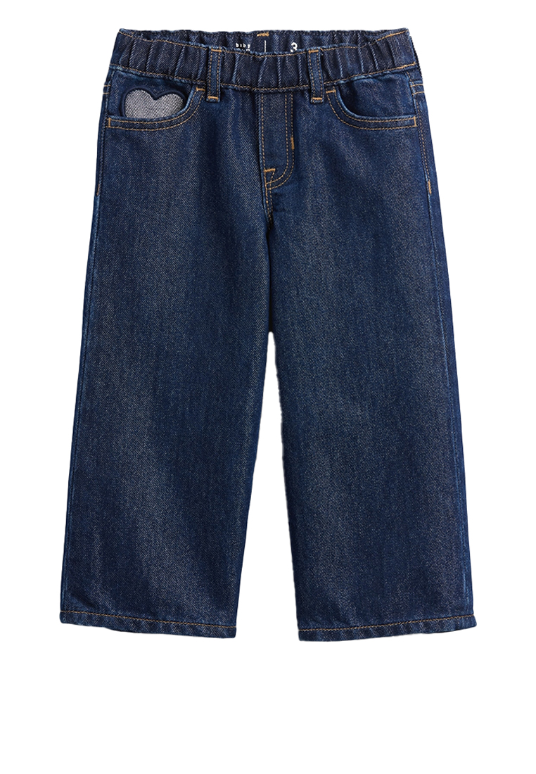 GAP Baggy Popover Jeans - Silver Lurex