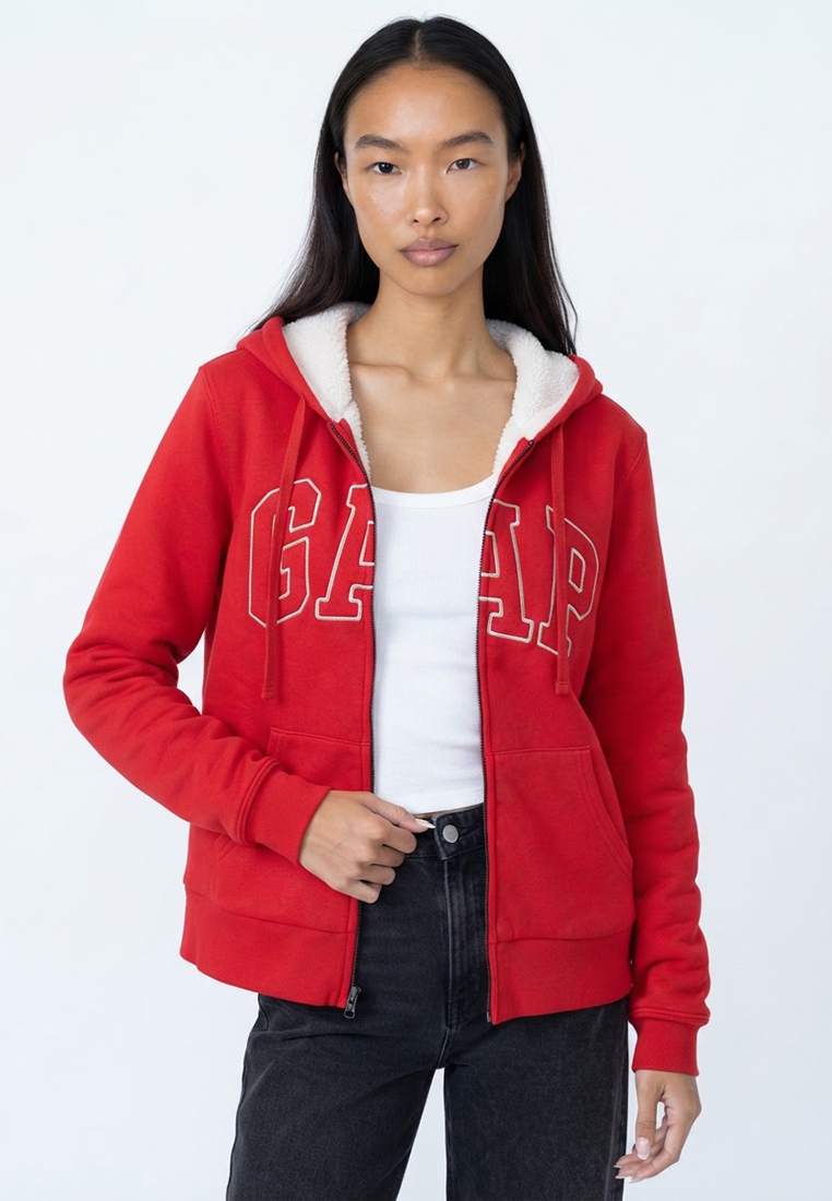Gap Logo Sherpa Hoodie
