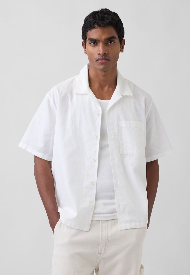 GAP Short Sleeves Linen Shirt