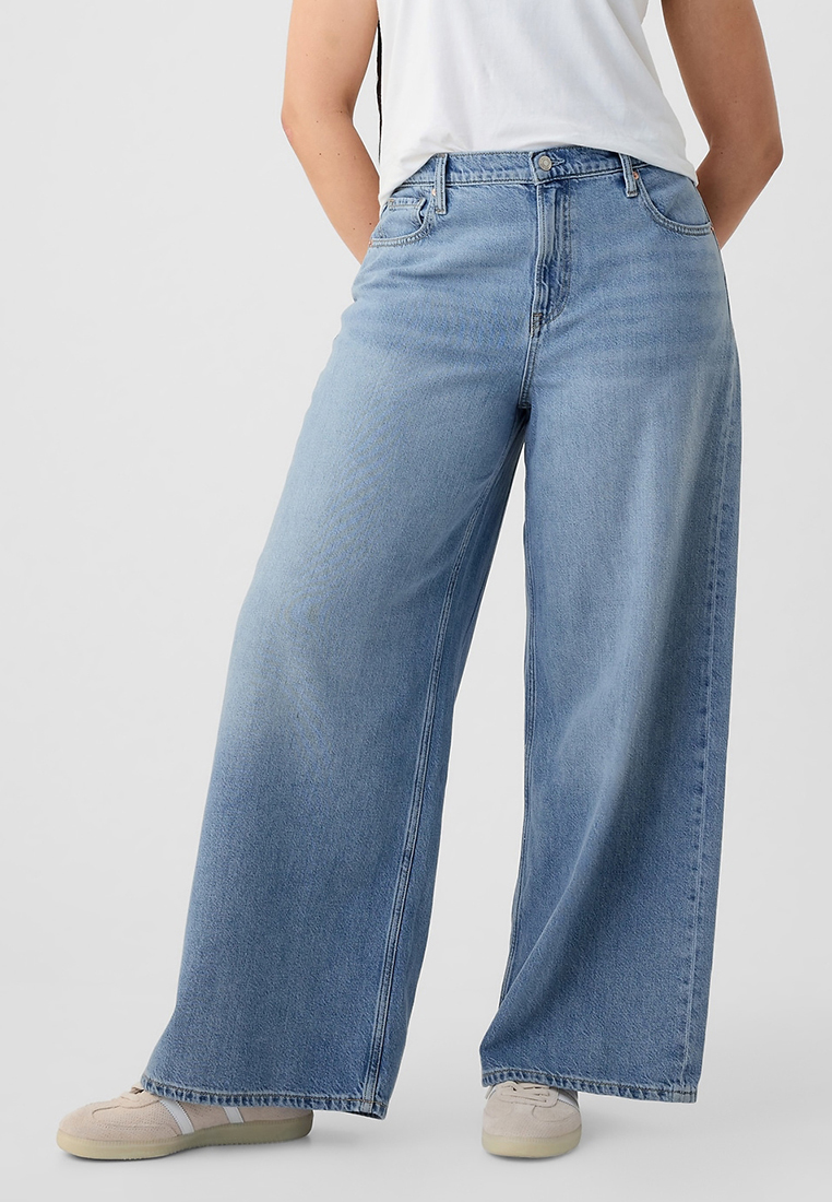 GAP Mid Rise Baggy Jeans