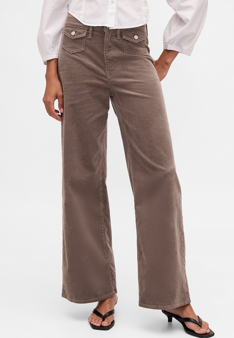 GAP Stride High Rise Corduroy Pants
