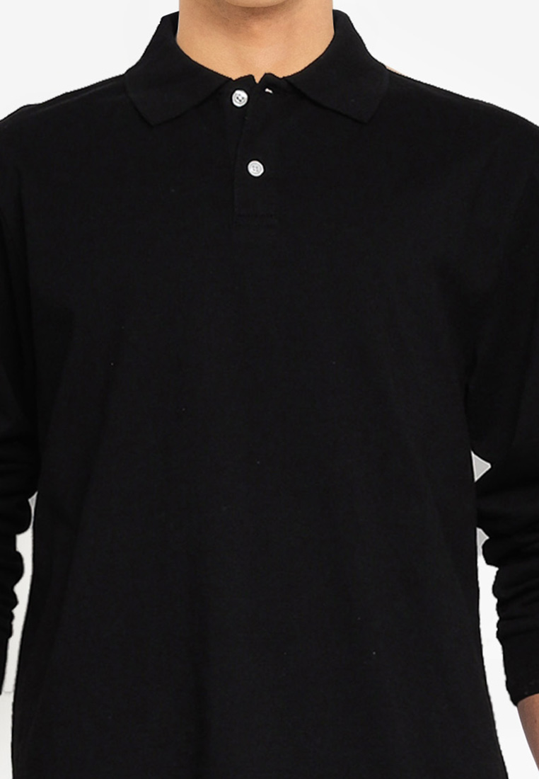 gap black polo shirt