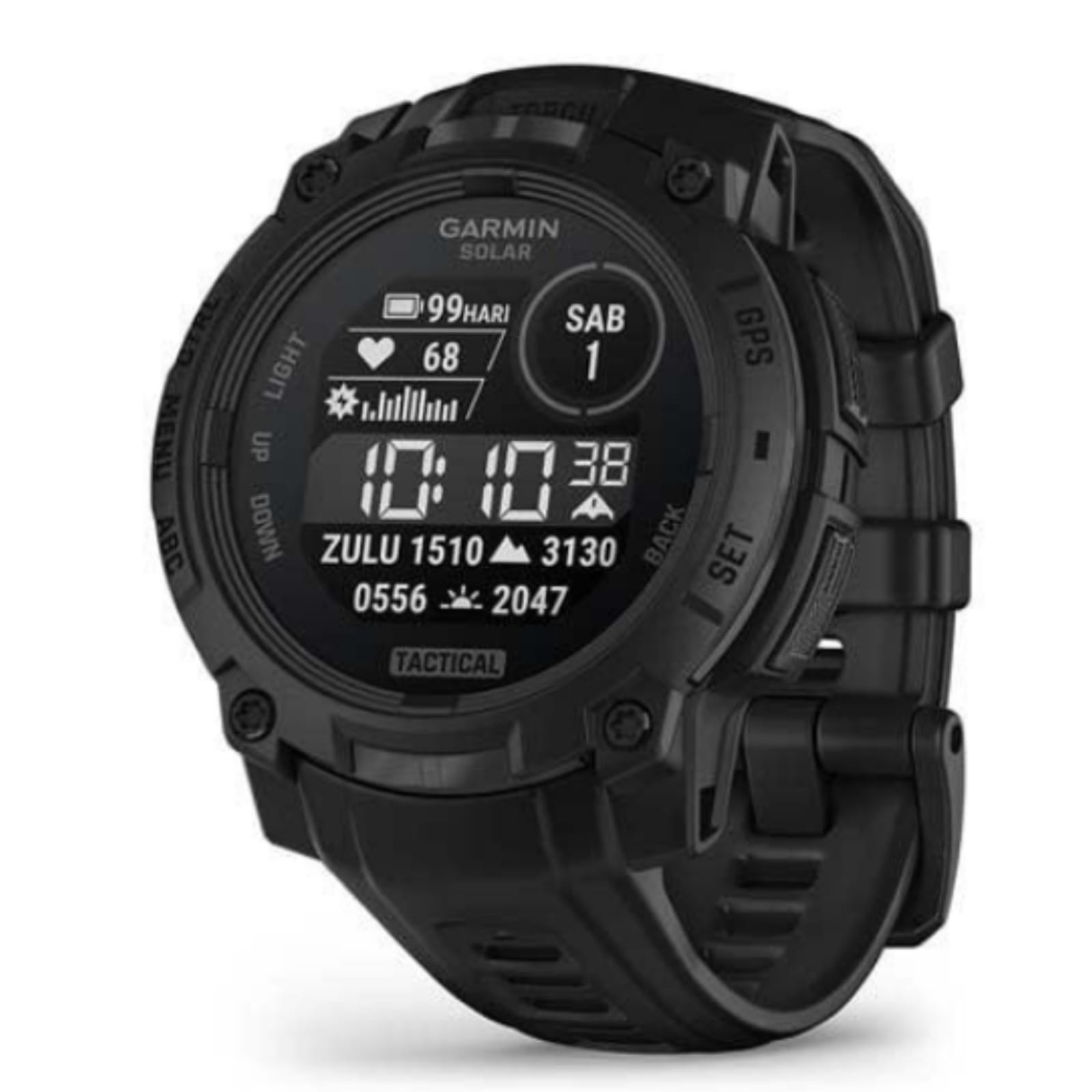 Garmin Instinct 3 Solar Tactical Jam Tangan GPS