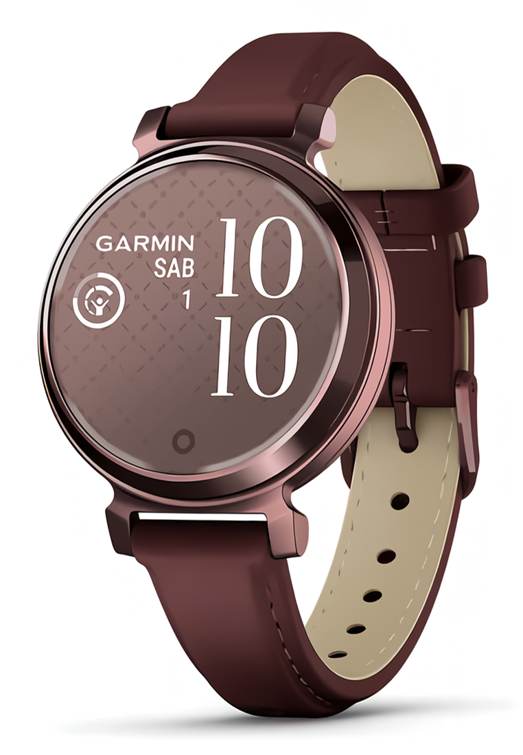 Garmin Lily 2 Classic - Jam Tangan Pintar Wanita - Smart Watch - Dark Bronze with Mulberry - 010-028