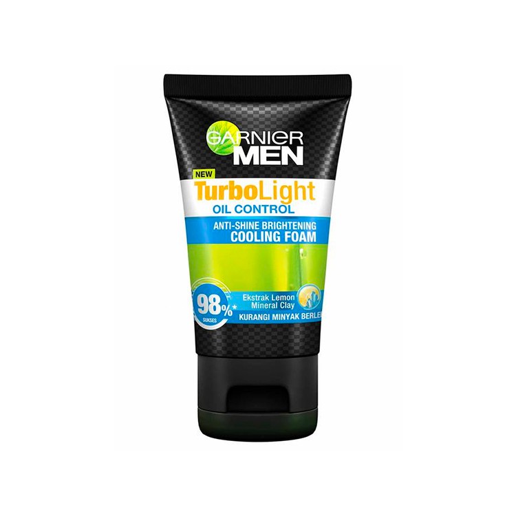 Garnier Men Turbo Light Oil Foam 100ml (122403)