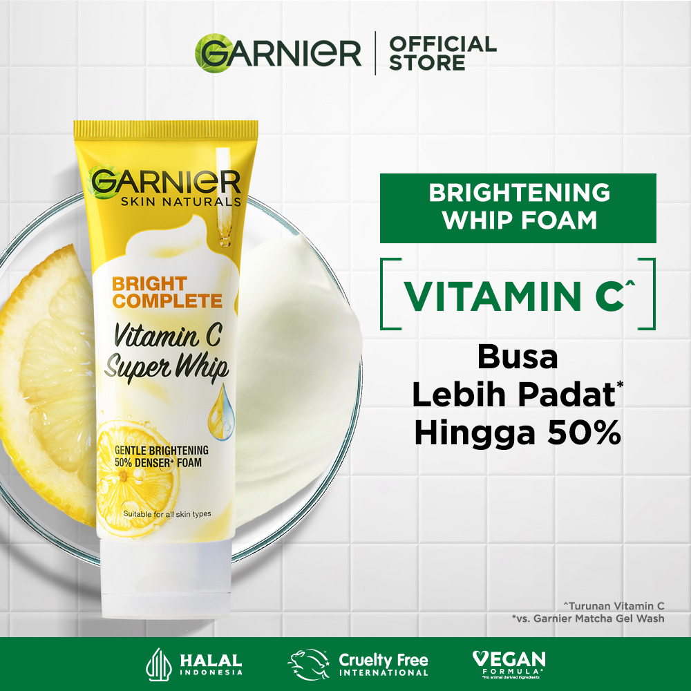 Garnier Bright Complete Whip Foam 100ml