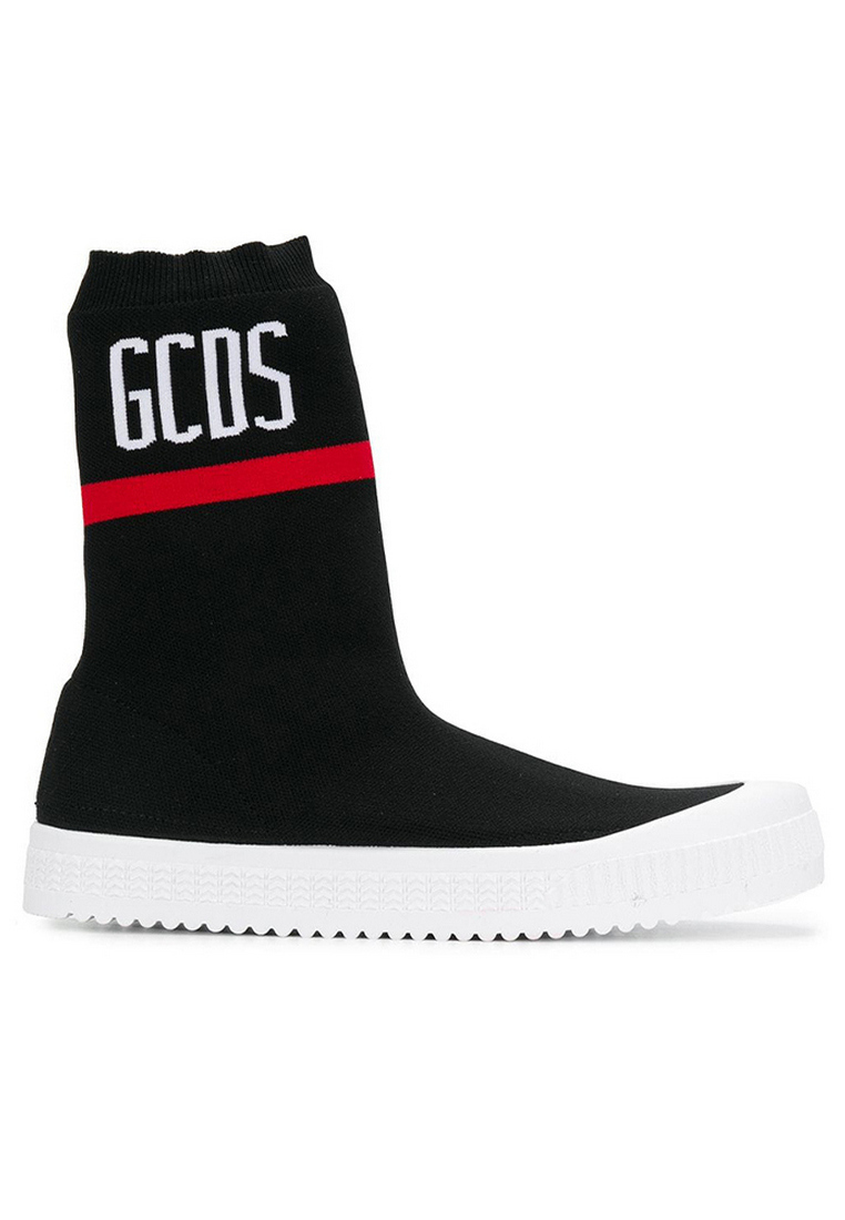 GCDS High Top Men's Sneakers in Black