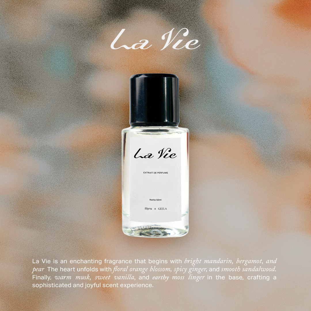 Geela X Myra  La Vie Extrait de Parfum | Parfum Wanita