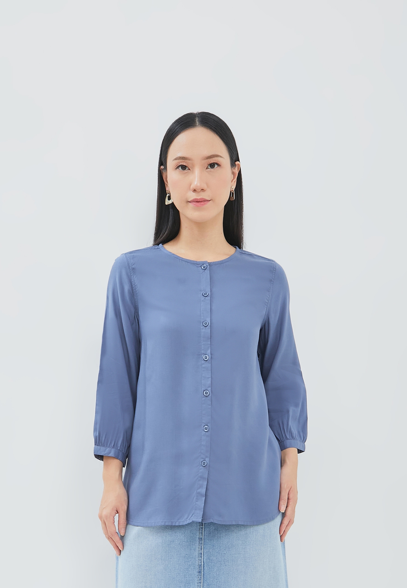 Geela Belva Red Blouse (G.13168)