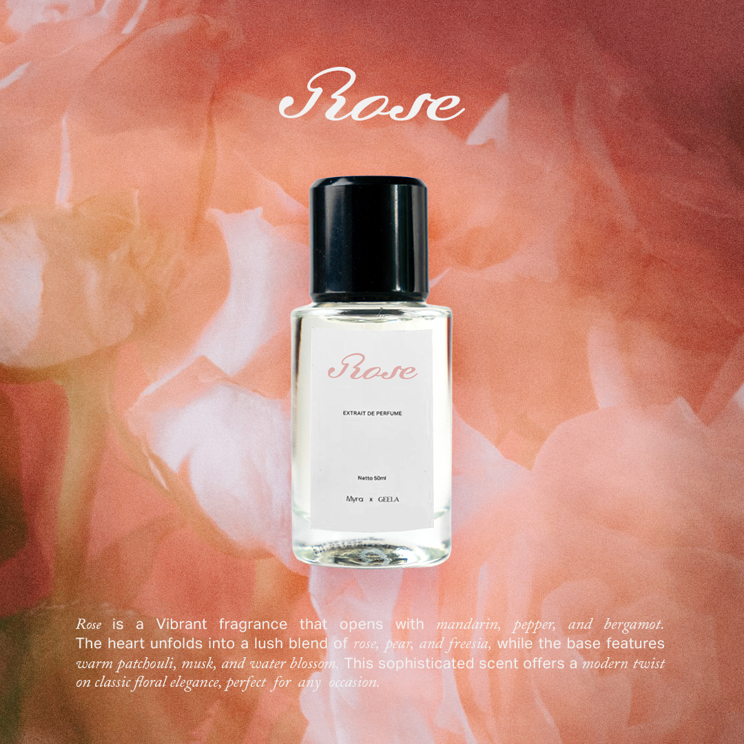 Geela X Myra Rose Extrait de Parfum | Parfum Wanita