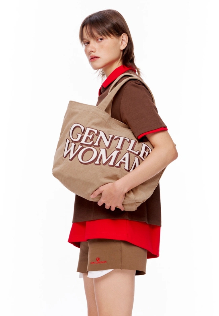 Gentlewoman Corduroy Tote Bag Brown