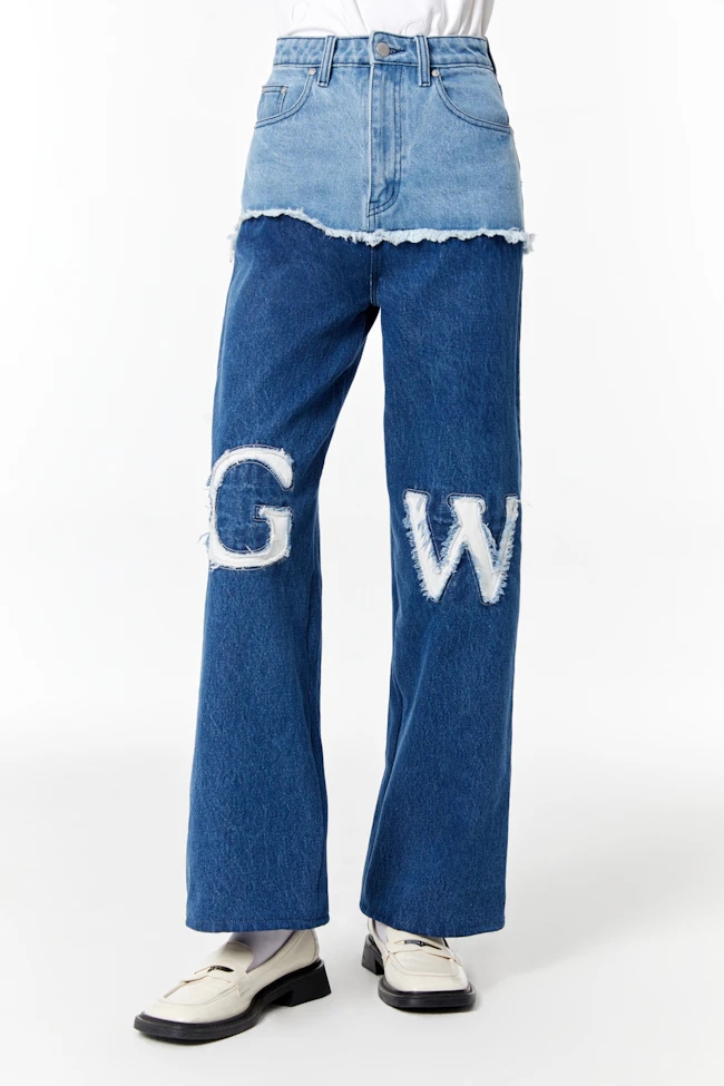 GENTLEWOMAN GW Twotone Denim Jeans