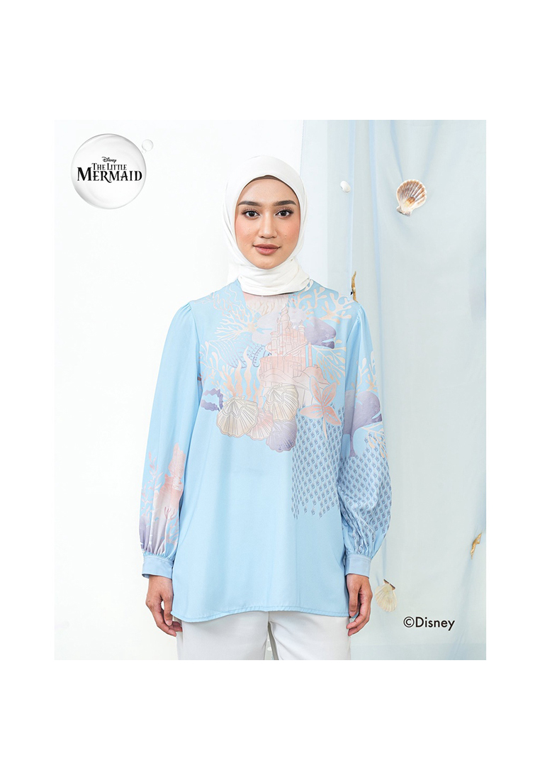 Geulis.id MERMAID CORAL BLOUSE (2 warna) Top - SKYBLUE
