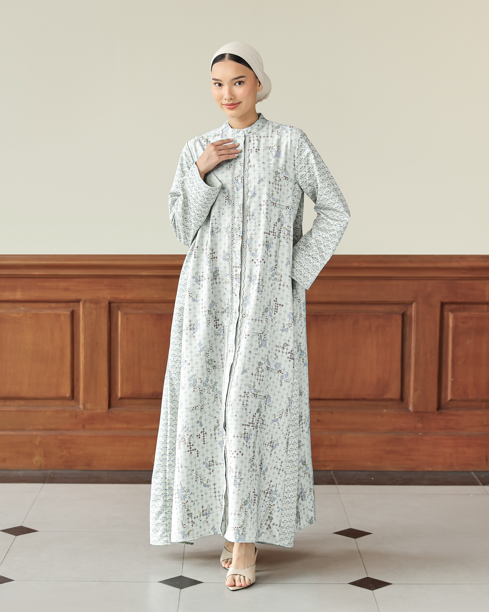 Geulis.id ZULAIKHARA DRESS / MAXY DRESS - GREY