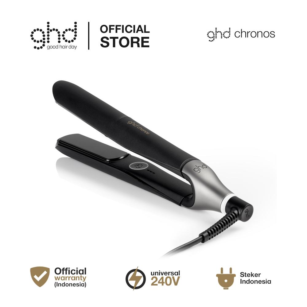 ghd Chronos HD Motion Styler Black - Catokan Pelurus Rambut